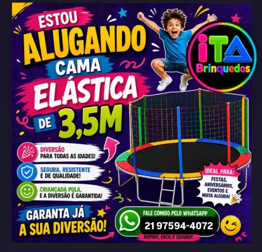 Aluguel de cama elástica 