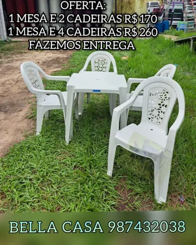 MESA DE PLASTICO QUADRADA RJMDDK