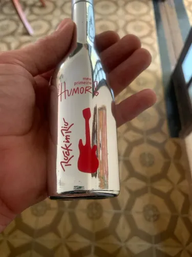 Perfume Fem Rock In Rio Humor Natura colônia frasco