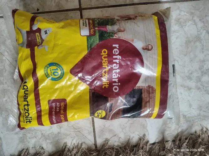 Argamassa refratário Quartizolit