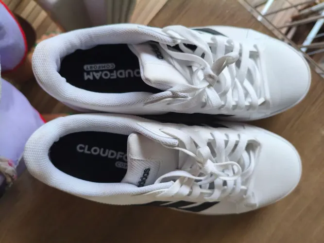 Tênis Adidas grand Court base 3.0 branco