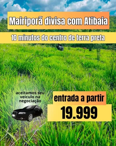 VENDO LOTE EM ATIBAIA A PARTIR DE 600 QUADRADOS, NEGOCIADO DIRETO COM O PROPRIETÁRIO