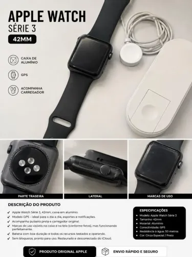 ? Apple Watch Series 3 GPS - 42mm Aluminium Case