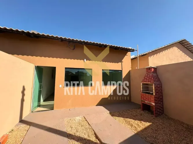 CASA NO SETOR LAGO SUL COM 2 QUARTOS