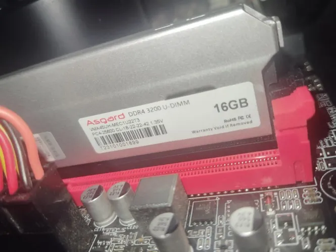Memória 16 GB ddr4 3200 mhz (1x16Gb)