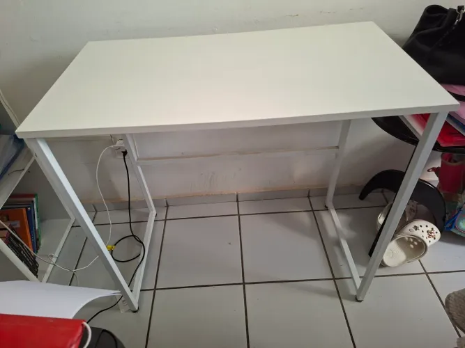 Escrivaninha Branca 80cm