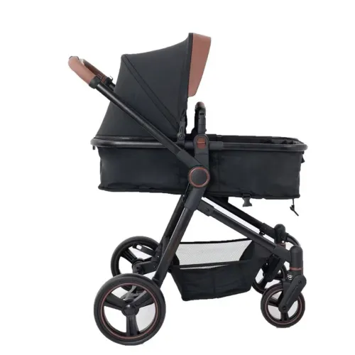 GalzGalzerano Carrinho Bebê De Passeio Ivy Black Até 22 Kg