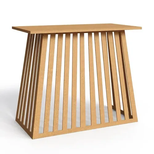 Mesa Ripada Dobrável Seminova