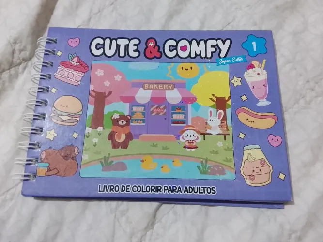 Caderno de colorir (igual bob goods)