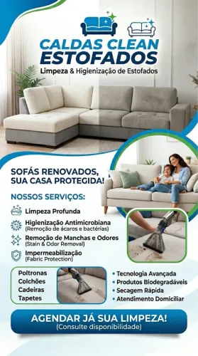 Higienização profissional! 