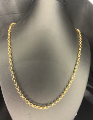 Elo português 60cm ouro 18k 9.95g