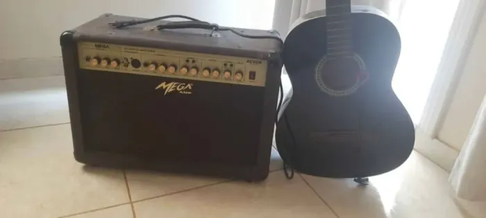 Amplificador Mega Amp AC60r 2x40W