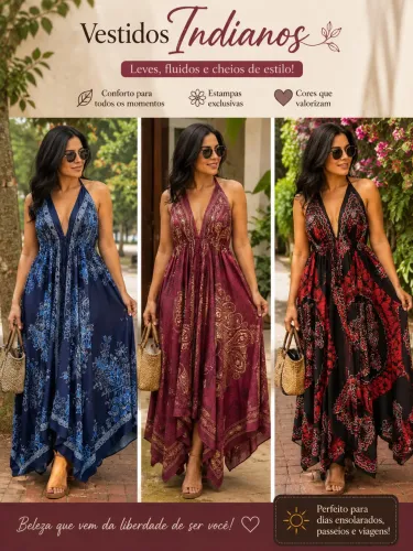 Vestidos indianos