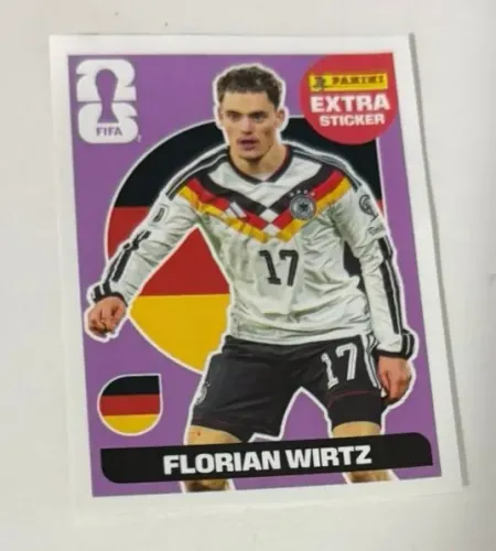 FLORIAN WIRTZ LEGEND RARA - FIGURINHA COPA 2026