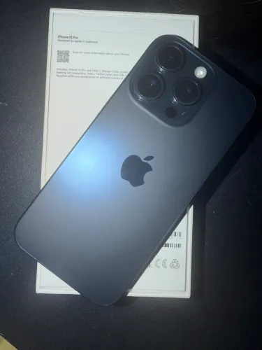 ? iPhone 15 Pro 128GB - Azul Profundo | IMPECÁVEL