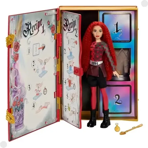 Boneca Disney Descendentes Red Livro Encantado
