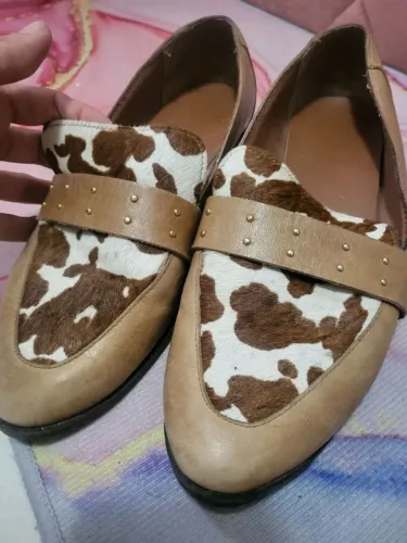 mocassim couro legítimo boi n37