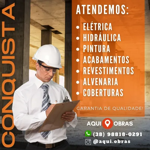 Obras e reformas residencial e comercial 