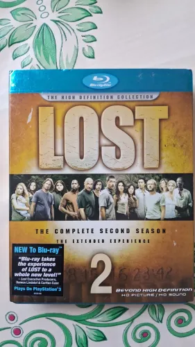 Lost bluray segunda temporada completa original 