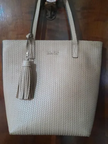bolsa mr cat bege