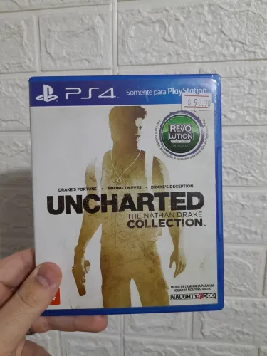 Uncharted Collection 3 em 1 PS4