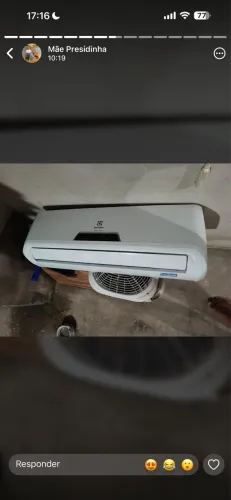 Split Electrolux 9 mil btus 