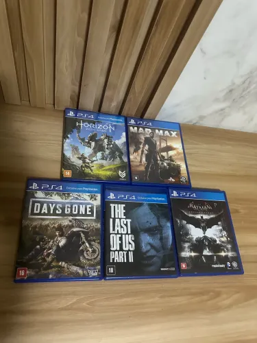 VENDO LOTE DE JOGOS PLAYSTATION 4 - PS4