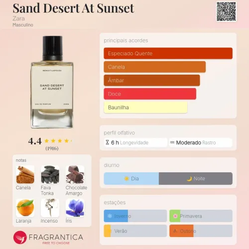Sand desert at sunset - Zara