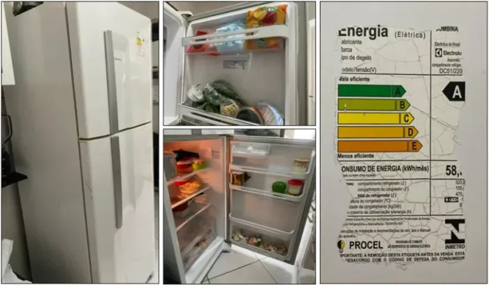 Kit Eletrodomésticos Refrigeradores, Lavadora Roupas e Maq Costura