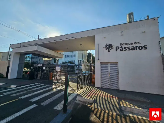 Apartamento com 2 quartos e 1 vaga para locação no Condomínio Bosque dos Pássaros em Santa