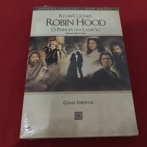 DVD Robin Hood - O Príncipe dos Ladrões - Lacrado, Duplo e Original
