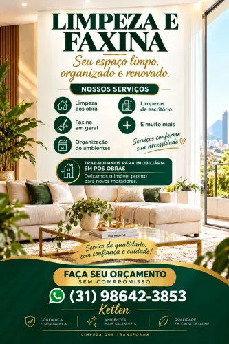 Faxina em geral