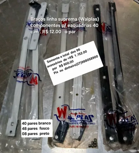 BRAÇOS LINHA SUPREMA (WALPLAS)