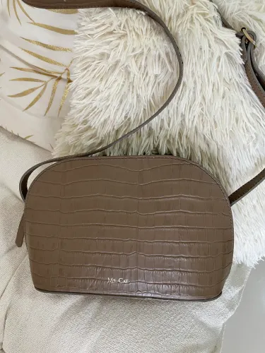 Bolsa de couro da Mr Cat 