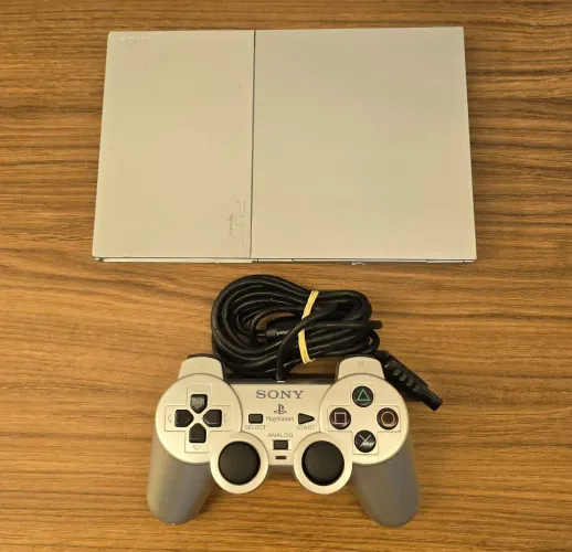 PLAYSTATION 2 SILVER (PRATA)