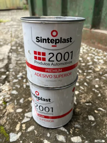 Massa Plástica Branca 2001 Adesivo Superior Premium+ Cat 1kg