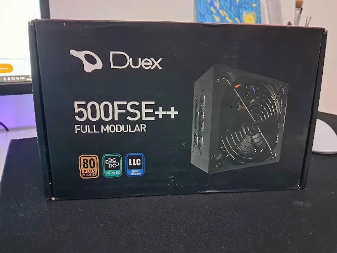 Fonte DUEX 500W FSE++ Full Modular 80Plus Bronze
