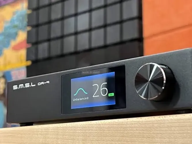 Amplificador Integrado SMSL DA-9 Bluetooth 5.0 Balanceado XLR 90W Classe D