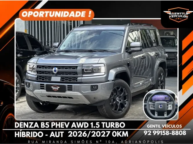 Denza B5 SUV híbrido plug-in 2027