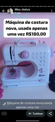 Máquina de costura