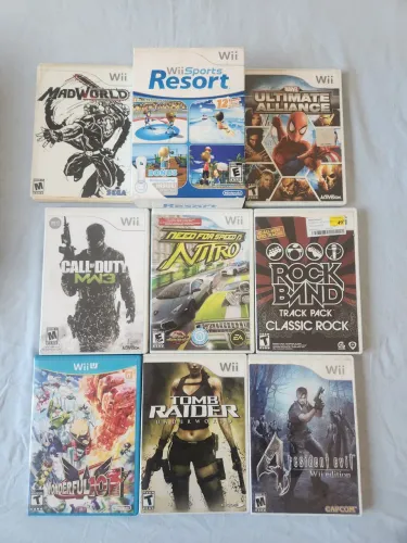 Jogos Nintendo Wii Originais