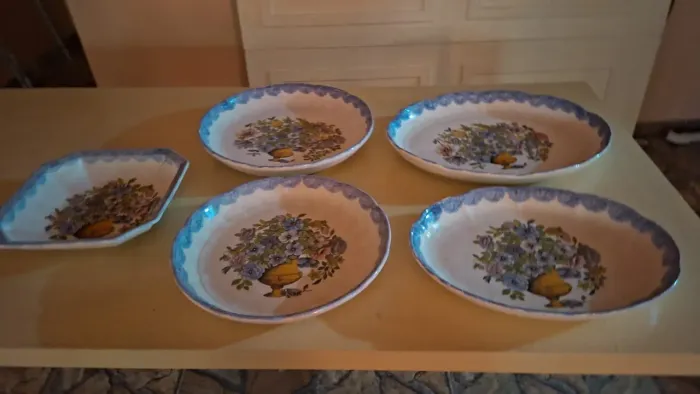 Kit de porcelanato com 5 peças