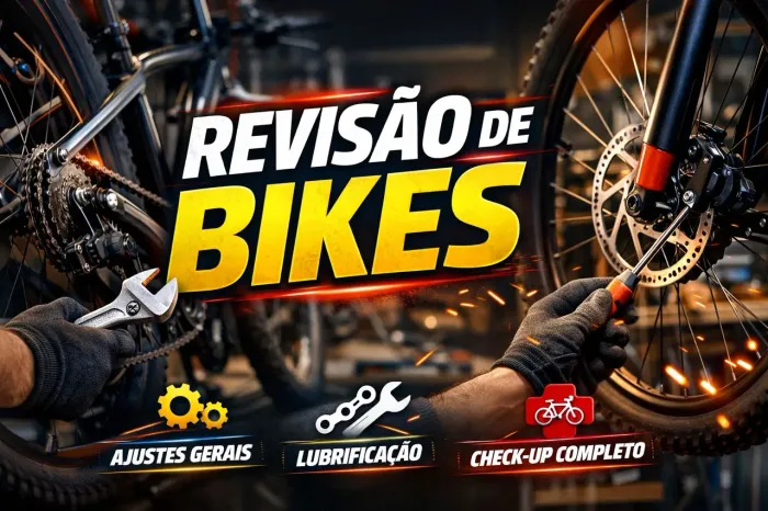 Revisão de bicicletas A partir R$ 100.00 com marchas