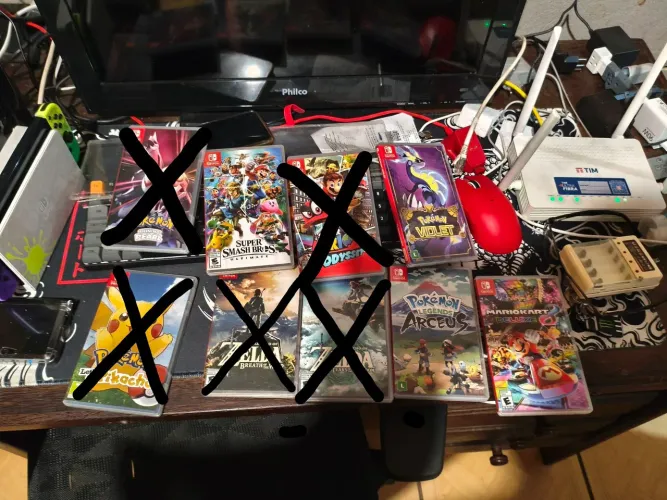 Jogos de Nintendo Switch , troco por outras coisas 