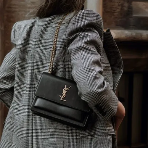 Bolsa YSL Sunset Shoulder Bag