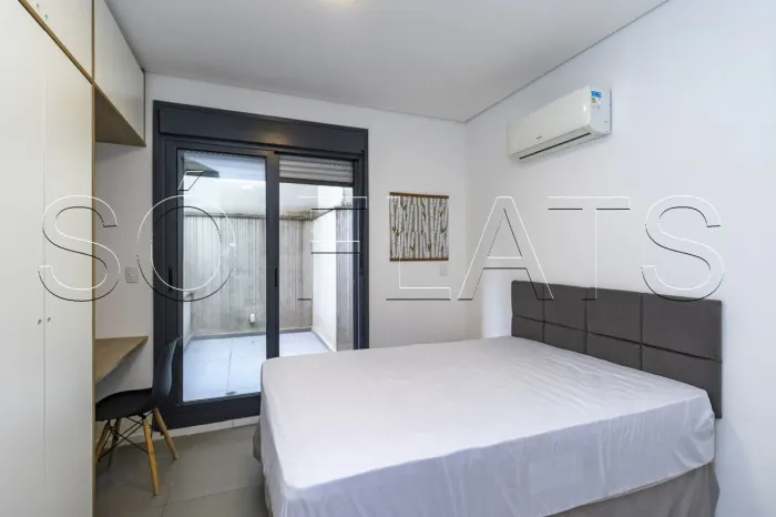 Studio com 30m² mobiliado em Higienópolis próximo a Shopping, metrô e grandes vias