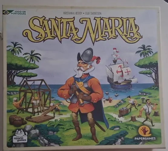 Jogo de Tabuleiro Santa Maria