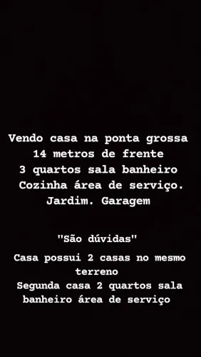 Vendo casa