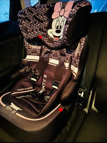 LINDÍSSIMA Cadeira para Auto Team Tex Disney 9 à 36 Kg Kalle Minnie Mouse