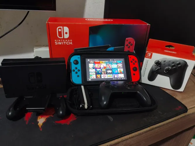 Nintendo Switch V1 Desbloqueado Completo